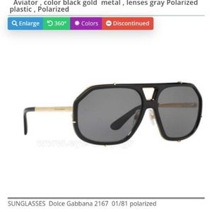 Dolce and Gabbana sunglasses